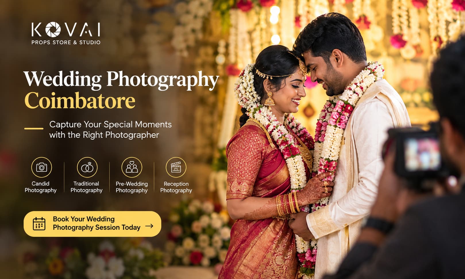 Wedding Photography Coimbatore: A Complete Guide to Choosing the Right Photographer